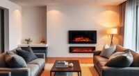 top apartment ventless electric fireplaces