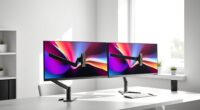 top dual monitor mounts