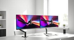 top dual monitor mounts