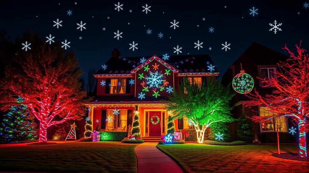 top outdoor holiday light projectors