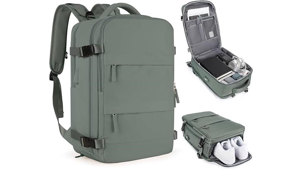travel backpack waterproof airline