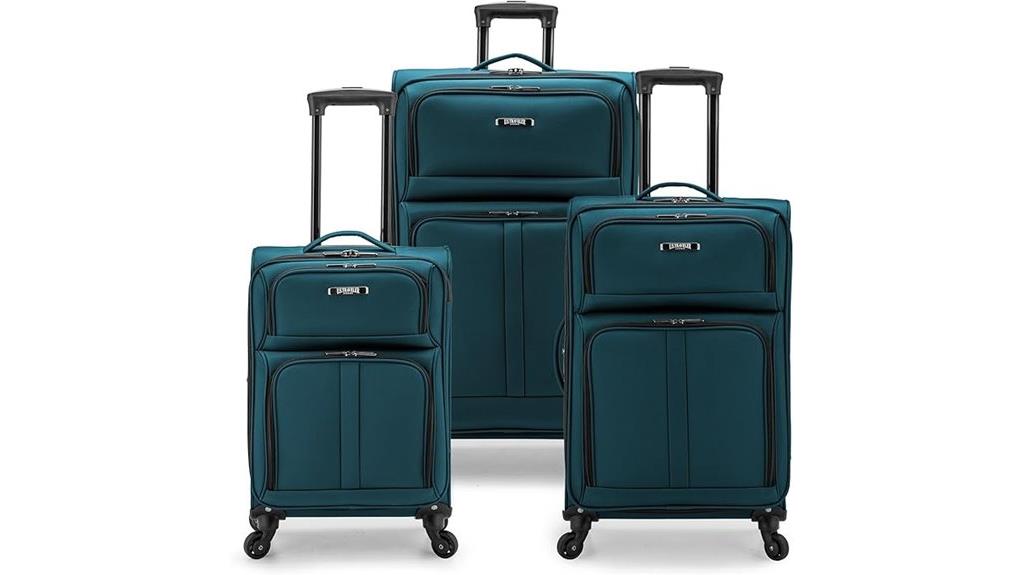 u s traveler anzio expandable luggage