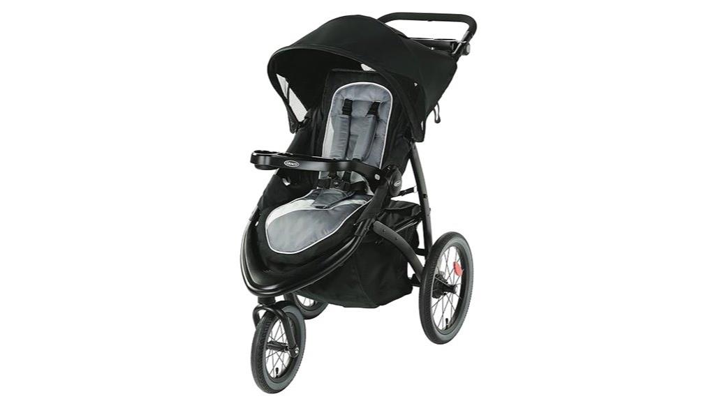 versatile compact jogging stroller