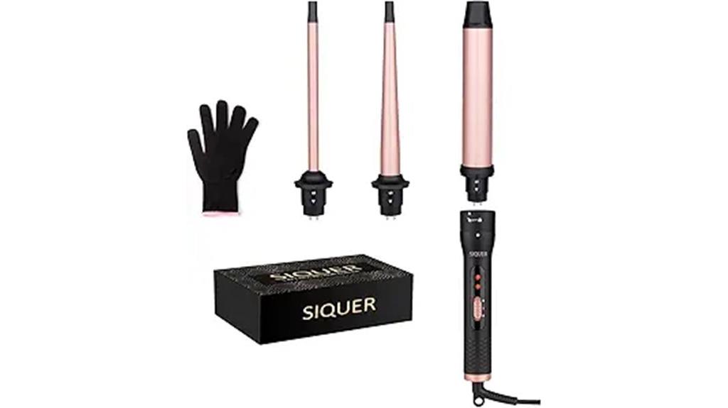 versatile curling wand set