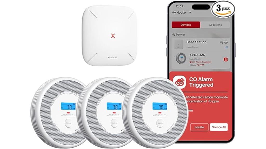 voice enabled smoke co detector