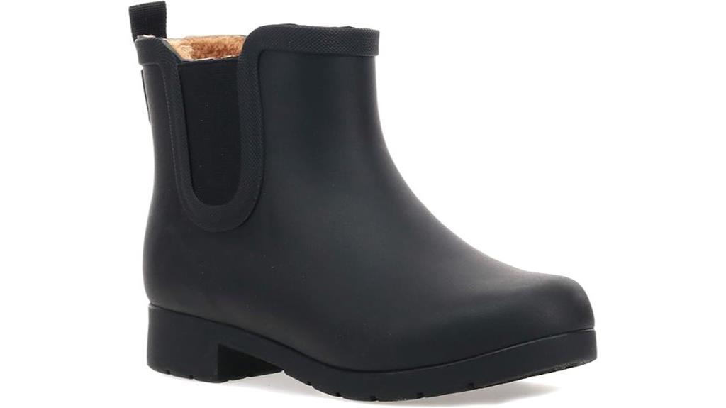 waterproof chelsea bootie