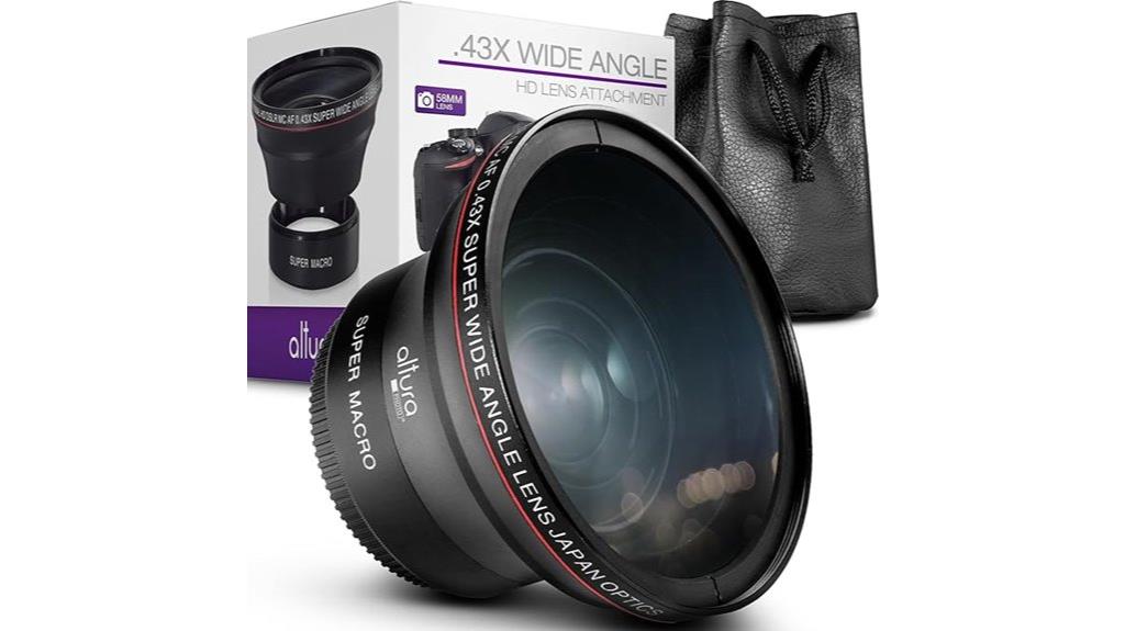 wide angle macro lens