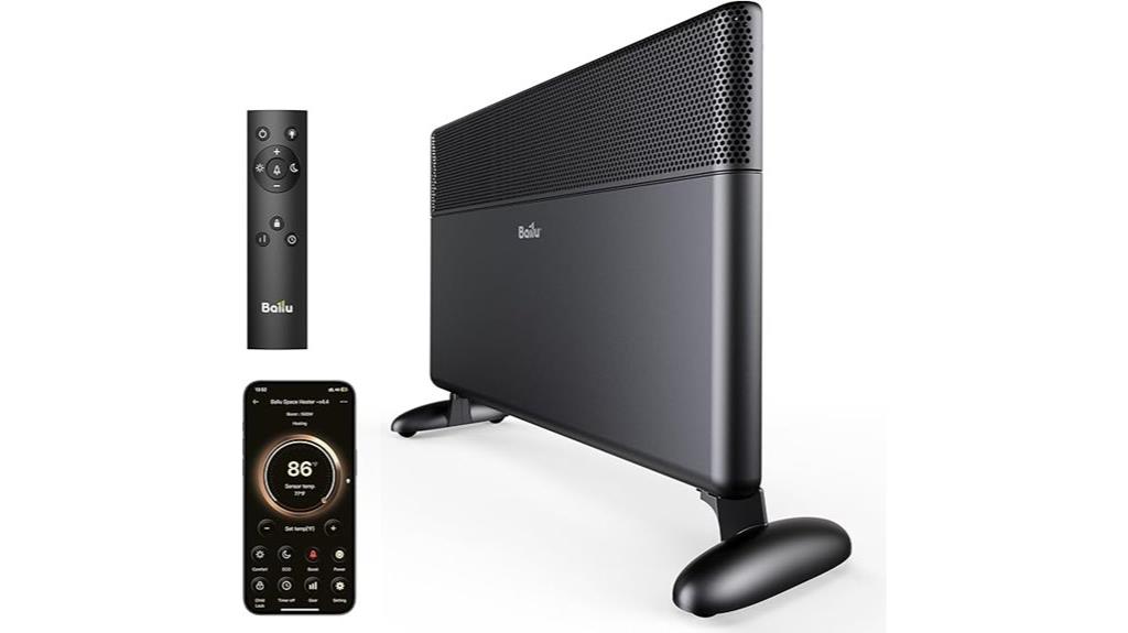 wifi controlled convection heater