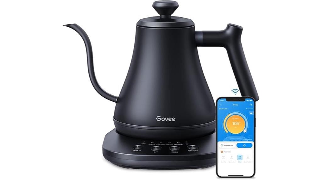 wifi controlled temperature kettle