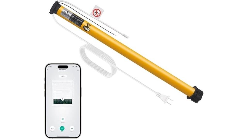 wifi enabled roller shade motor