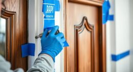 window and door masking