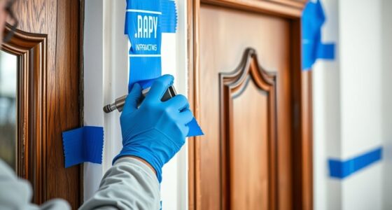 window and door masking