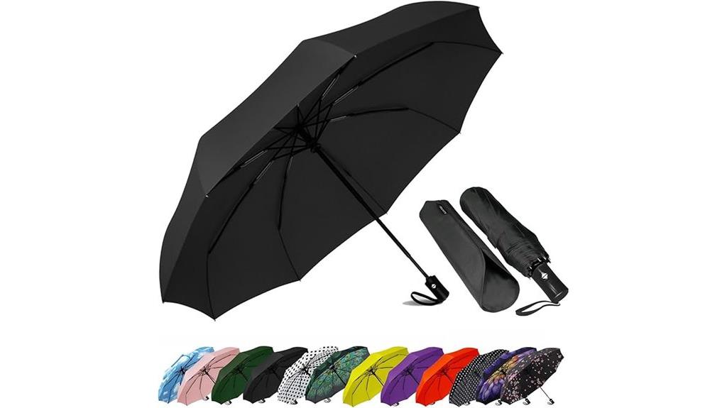 windproof auto open umbrella
