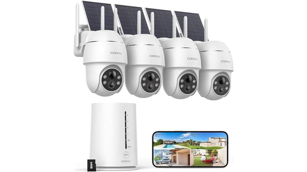 wireless 4mp security system