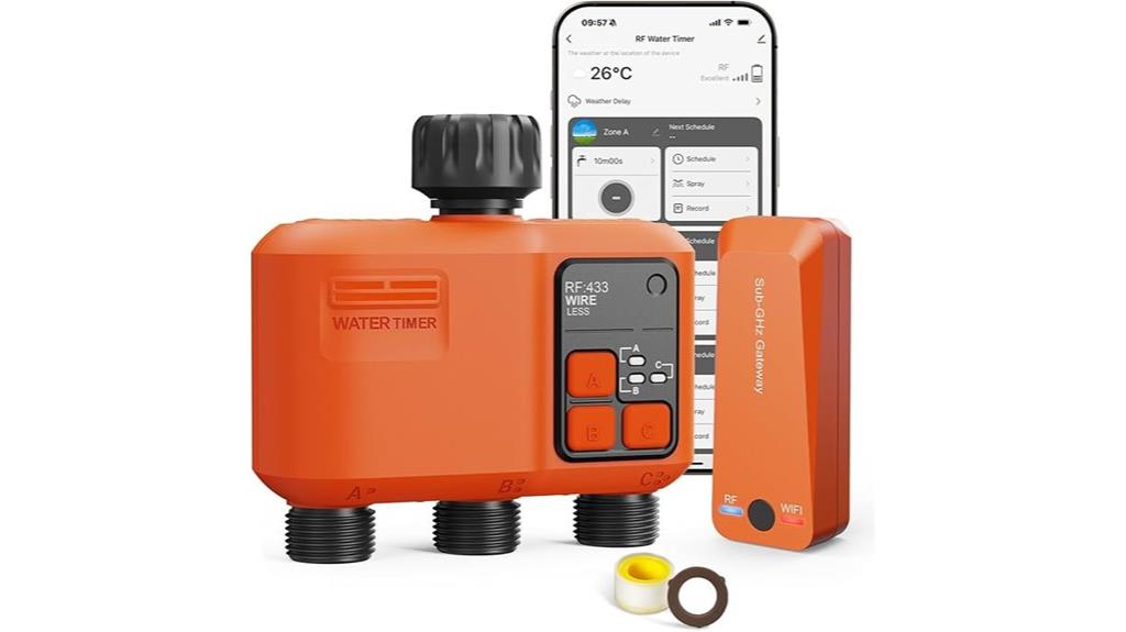 wireless garden water controller
