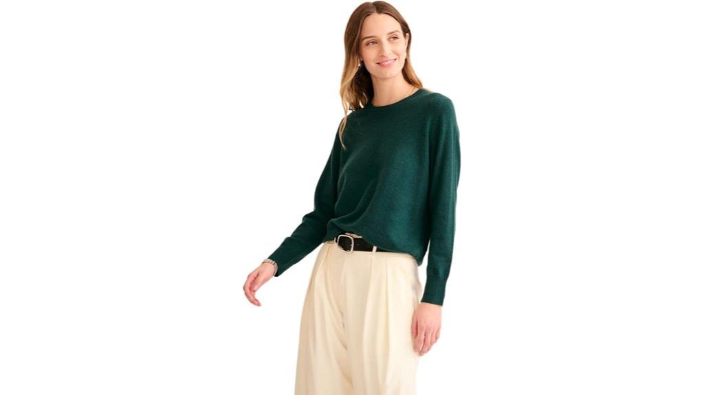 women s cashmere crewneck sweater