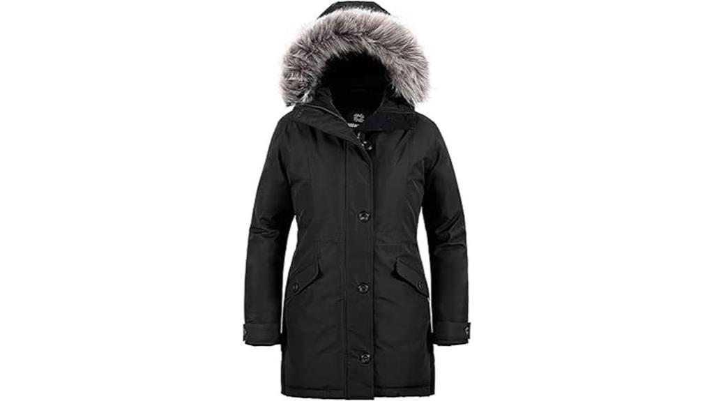 women s waterproof puffer coat