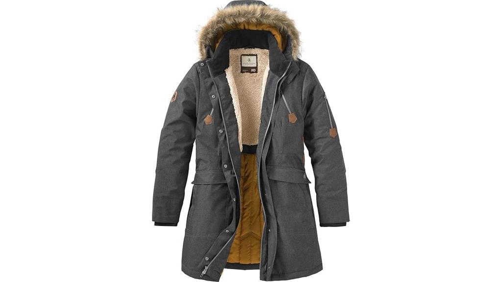 women s winter parka hood