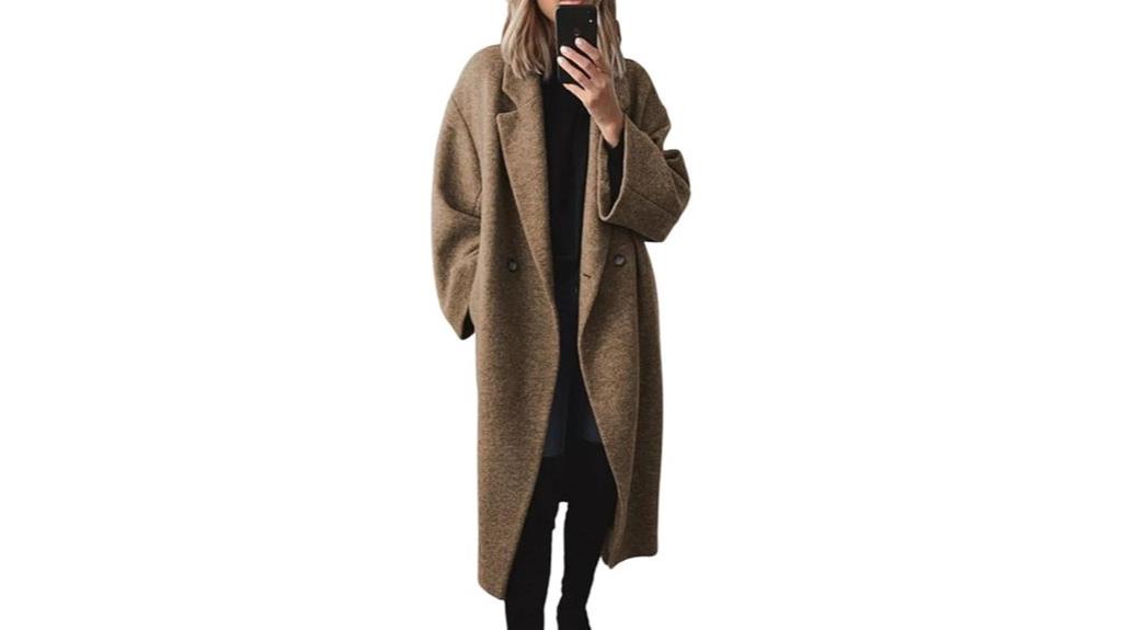 women s wool double coat