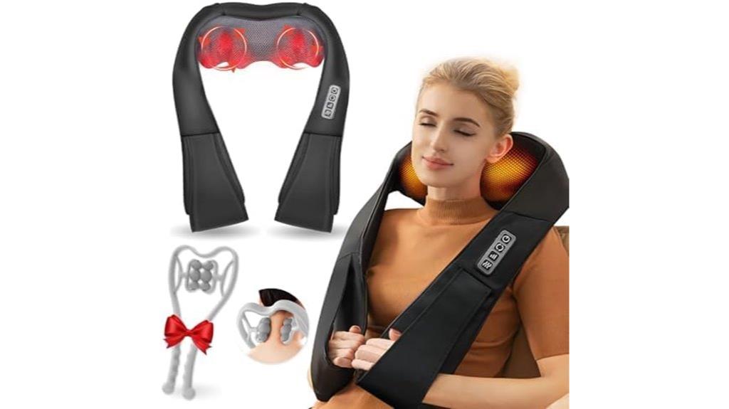 adult heat neck massager