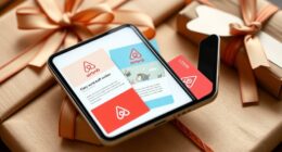 airbnb gift email options