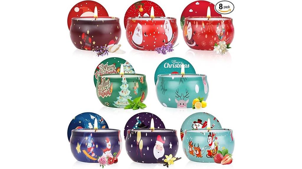 holiday fragrance candle collection