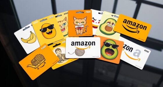 humorous amazon gift card designs