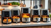 large family air fryer options