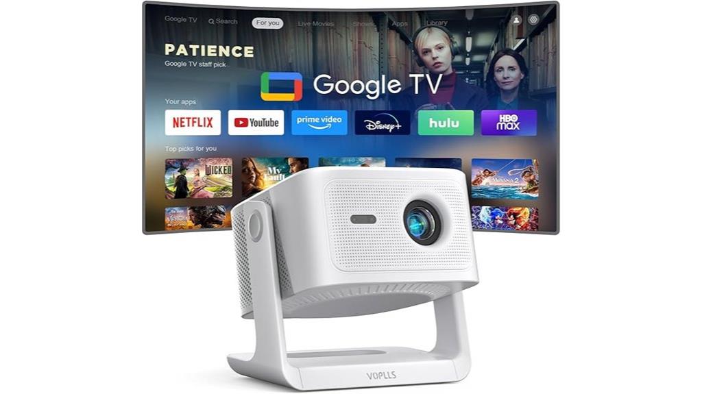 licensed 4k smart projector