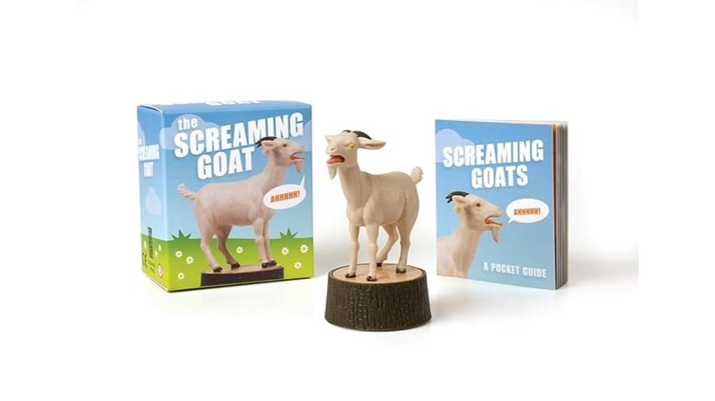screaming goat figure book