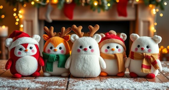top festive plush selection