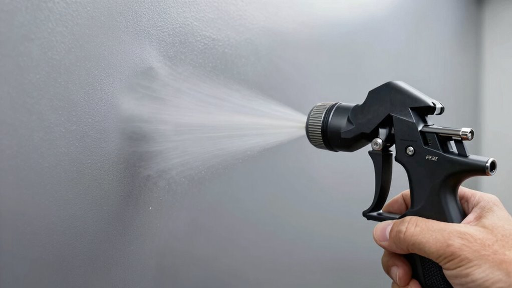 achieve flawless spray finish