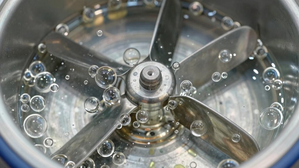 bubble formation causes cavitation