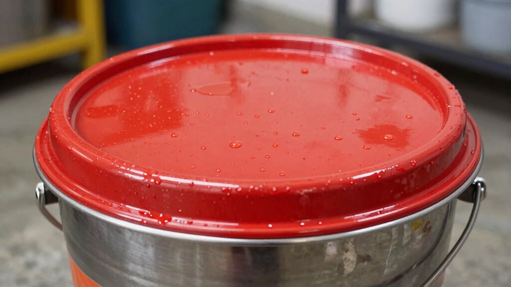 bucket lid sealing problems