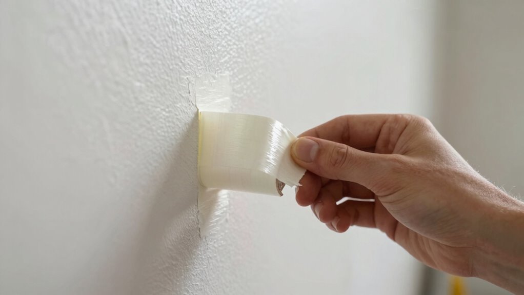 careful tape removal techniques