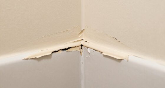 caulk cracks after spraying