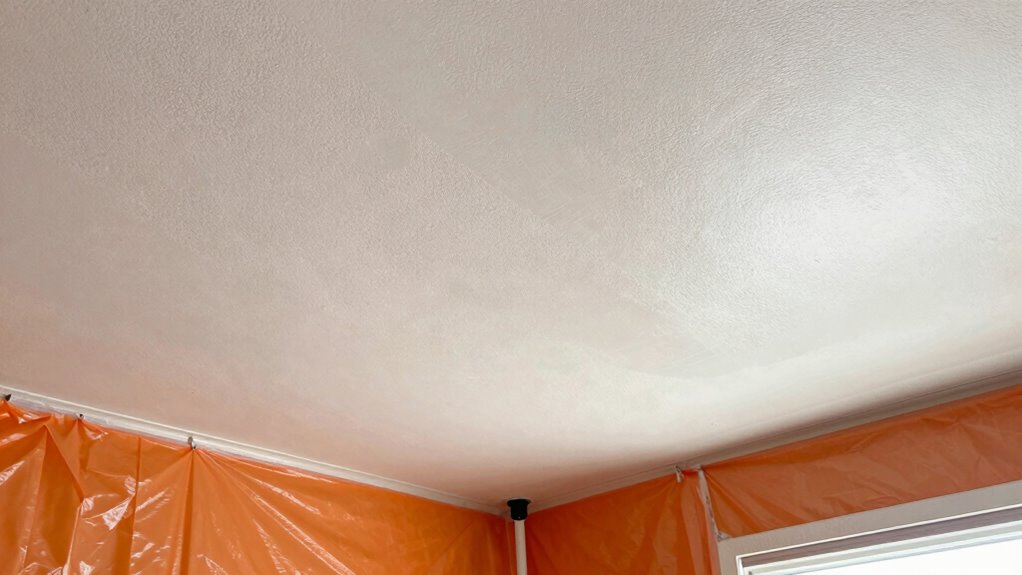 ceiling overspray containment plan