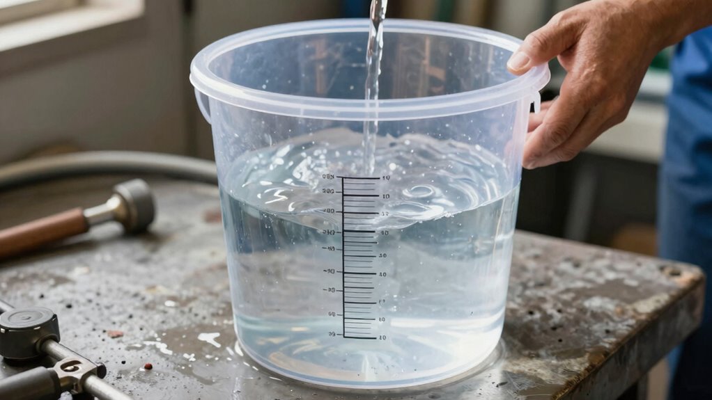 check hose connections securely