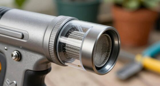 check sprayer filter first