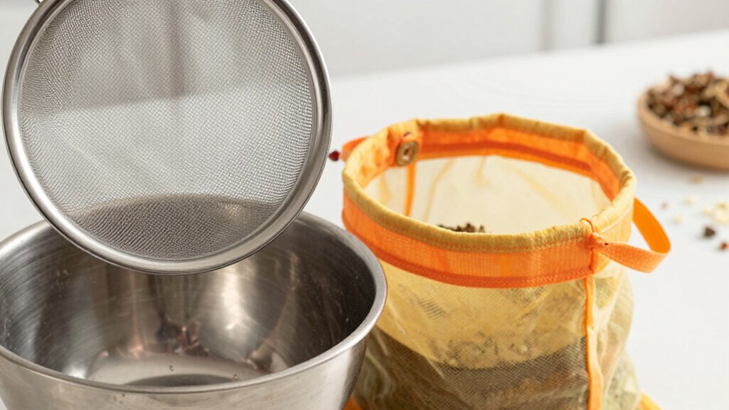 choose strainer based on task