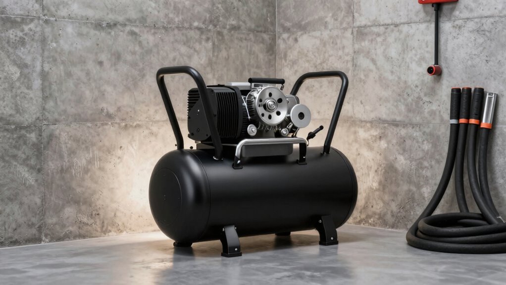 choosing quiet garage air compressor