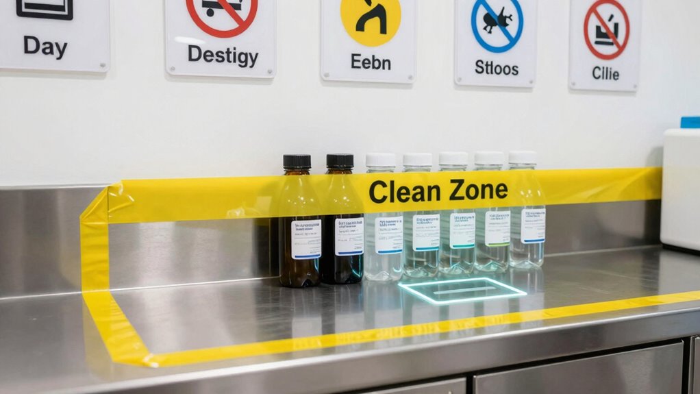 clear signs reinforce clean zones