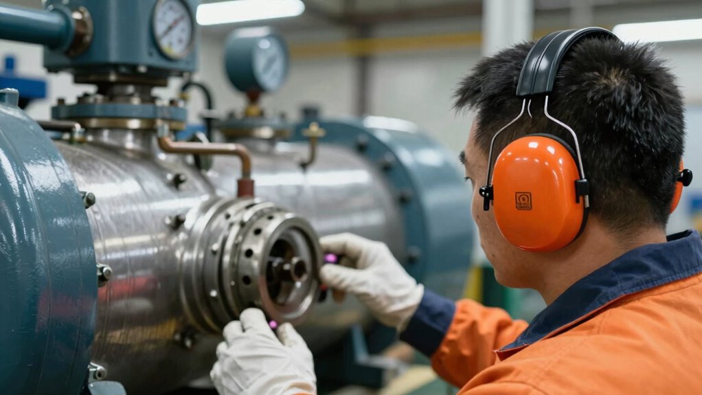 compressor noise safety guidelines