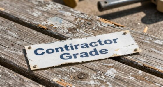 contractor grade label misleading