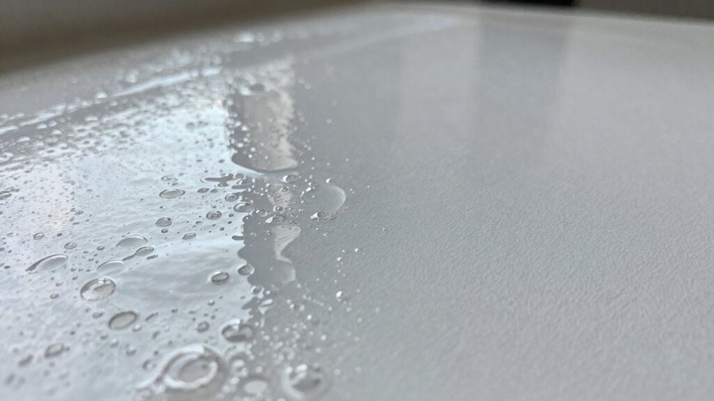 delayed solvent bubble formation