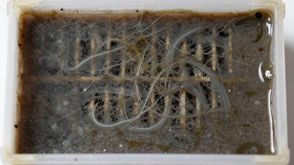 detecting and cleaning gunk buildup