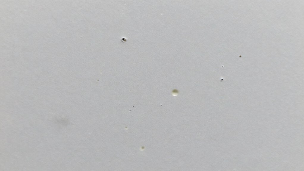 diagnose and fix pinholes