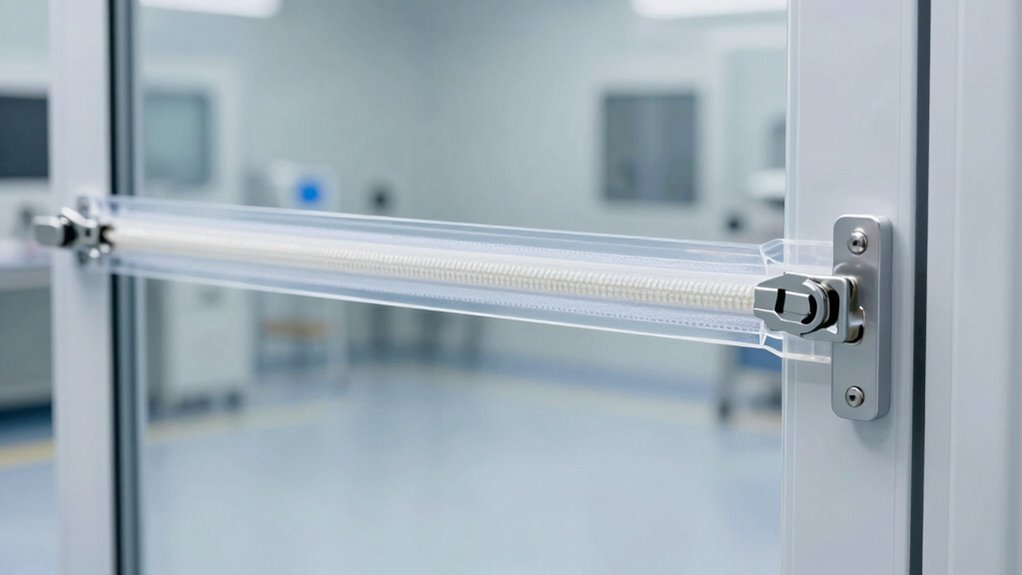 effective containment through zipper doors