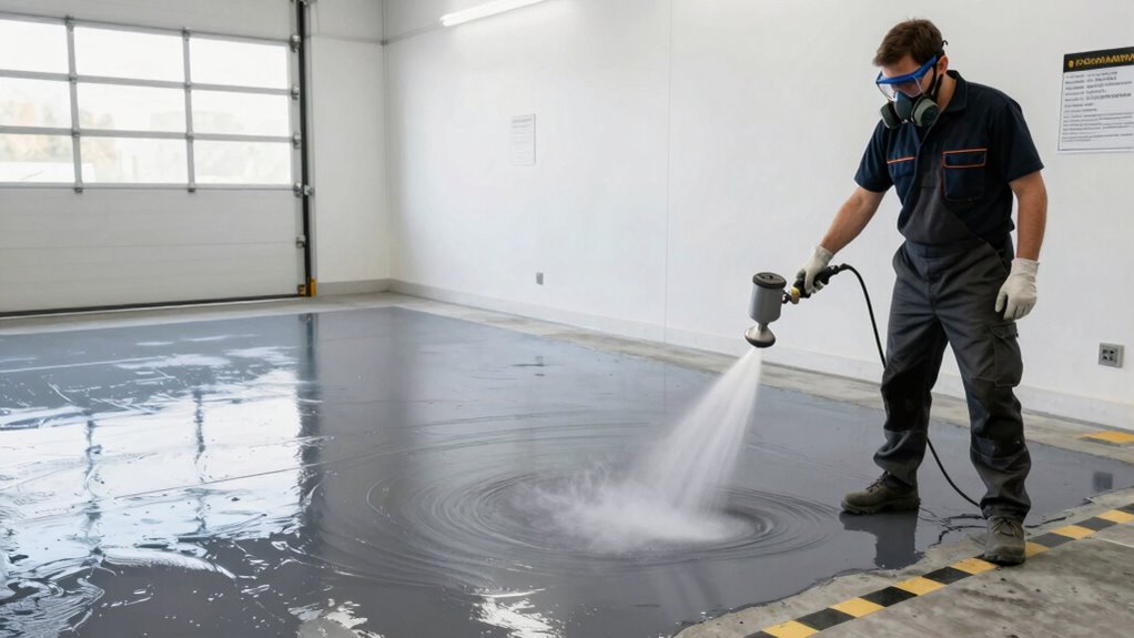 epoxy spraying safety tips