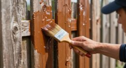 fence staining speed techniques